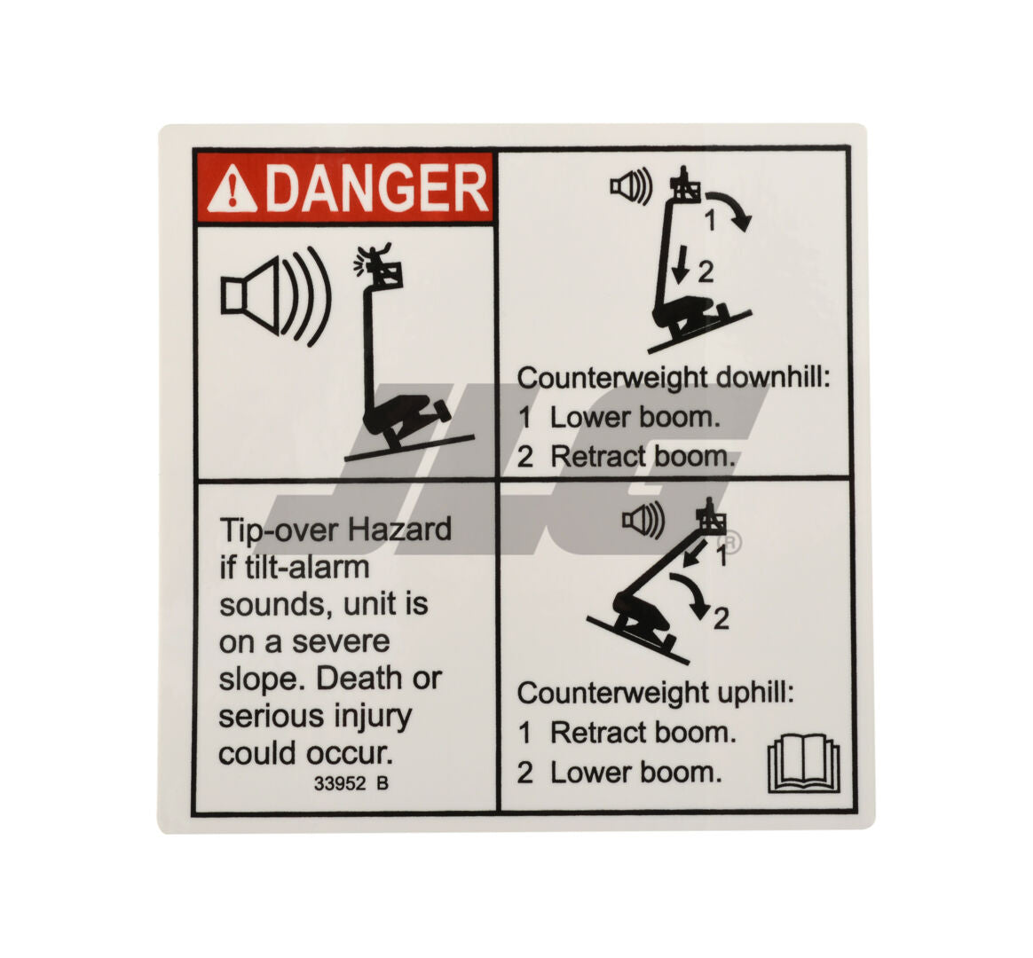 33952 Alarma de inclinación de peligro | Genio