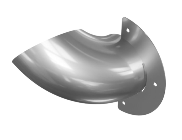 Genie Part Number 1260056GT Exhaust Tube Weldment