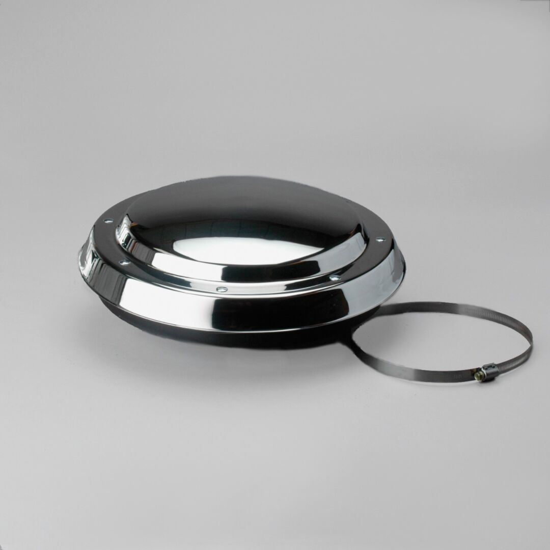 H001947 D/S, Inlet Hood, Bright Stainle | Donaldson