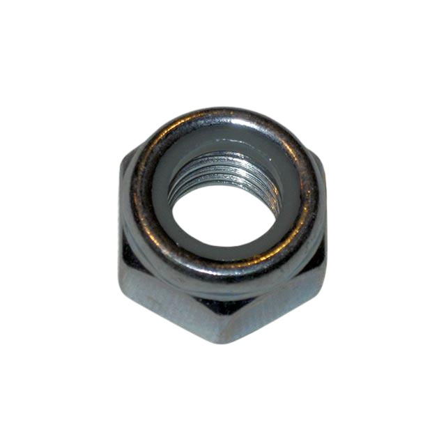 0096-0042 Nut-Lock-M12-Hex-Nylon Insert-Zinc Plate | Genuine Haulotte
