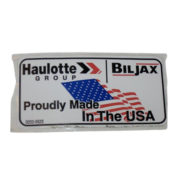 0202-0523 Decal-Flag, Made In Usa, 4Clr | Genuine Haulotte