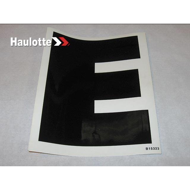 178B153230 Lettre E Pour Label | Genuine Haulotte