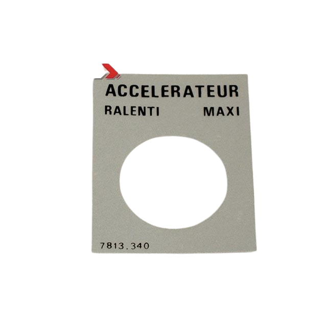 3078133400 Label | Genuine Haulotte