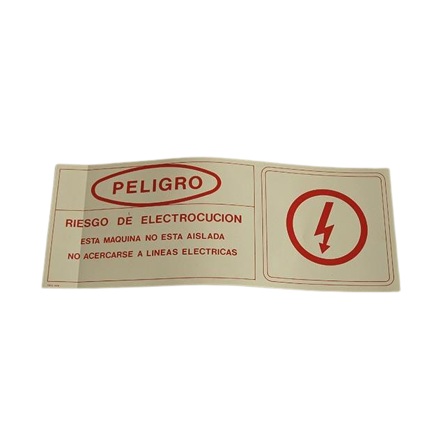 3078134440 Danger Electro Label | Genuine Haulotte