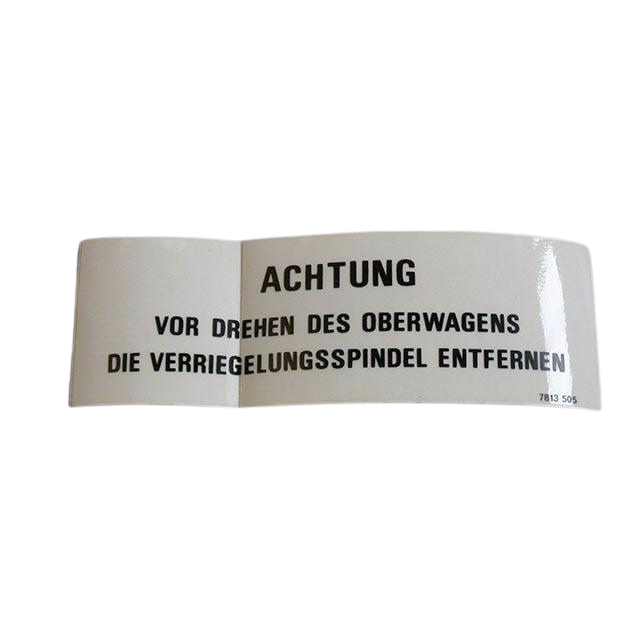 3078135050 Allemand Enlev Label | Genuine Haulotte