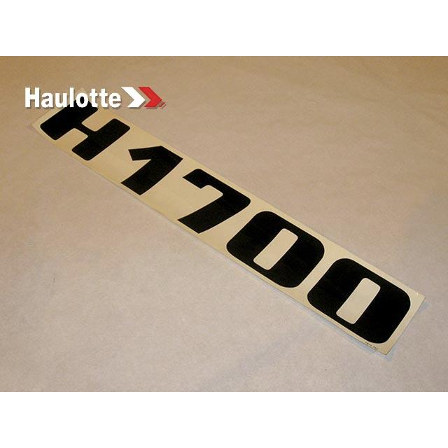 3078137500 Label | Genuine Haulotte
