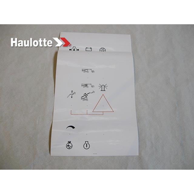 Part Number 3078138080 Labels fits Haulotte