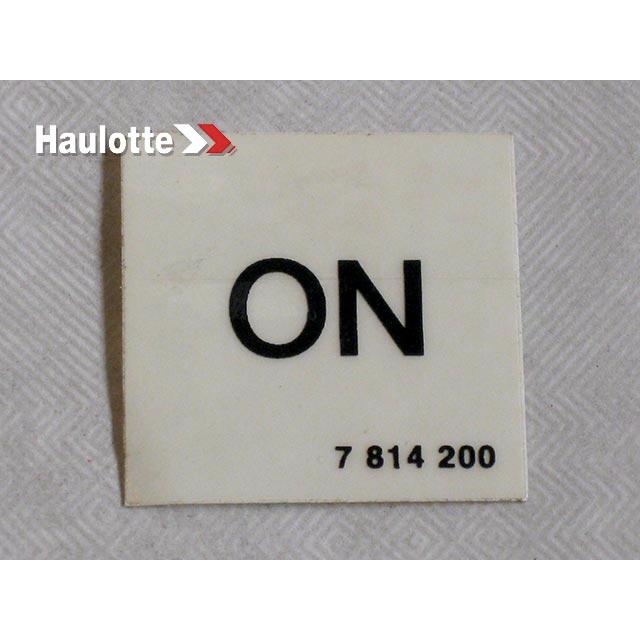 3078142000 Label | Genuine Haulotte