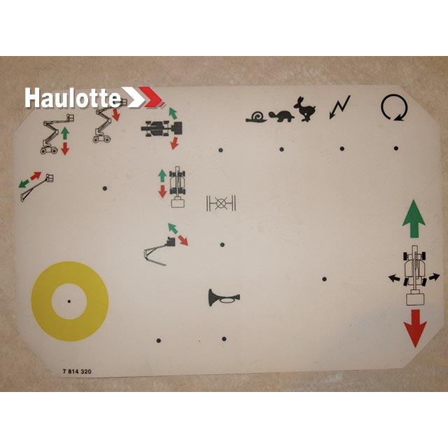 Part Number 3078143200 Coffret Label fits Haulotte