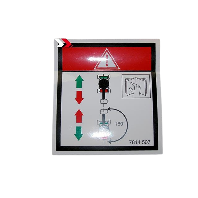 3078145070 Danger Sens Label | Genuine Haulotte