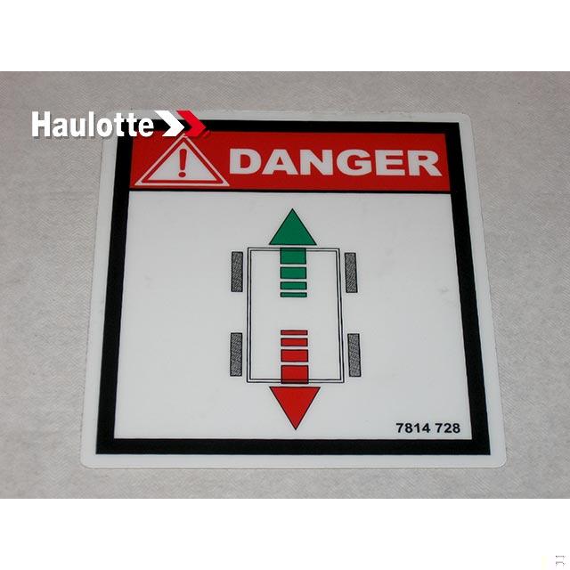 3078147280 Direction Of Travel Label | Genuine Haulotte