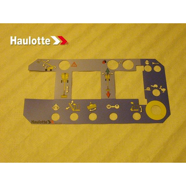 Part Number 307P217840 Label fits Haulotte