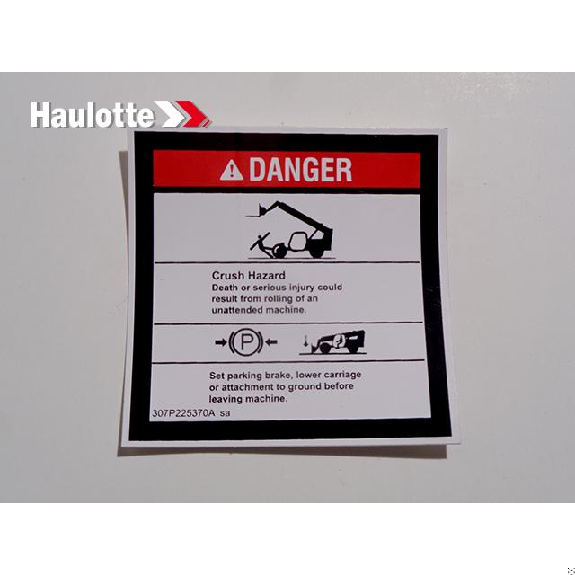 307P225370 Danger | Genuine Haulotte