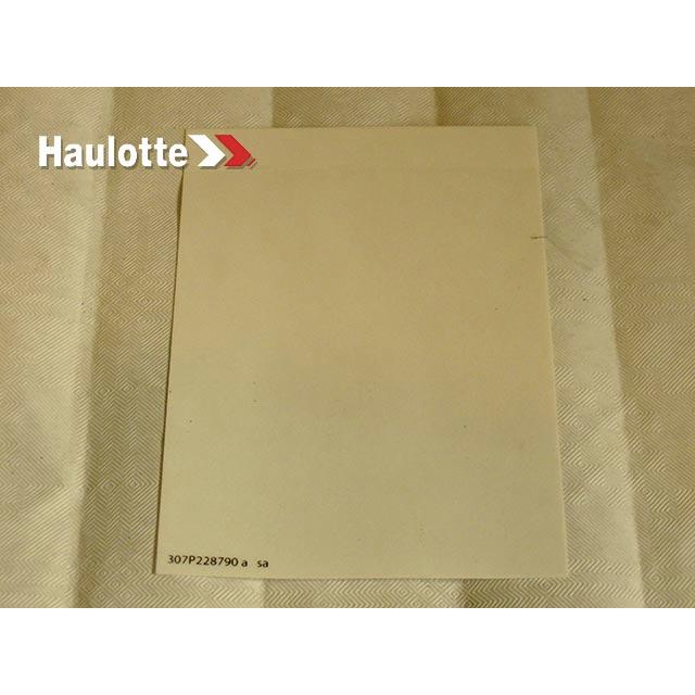 307P228790 Plastic Protector | Genuine Haulotte