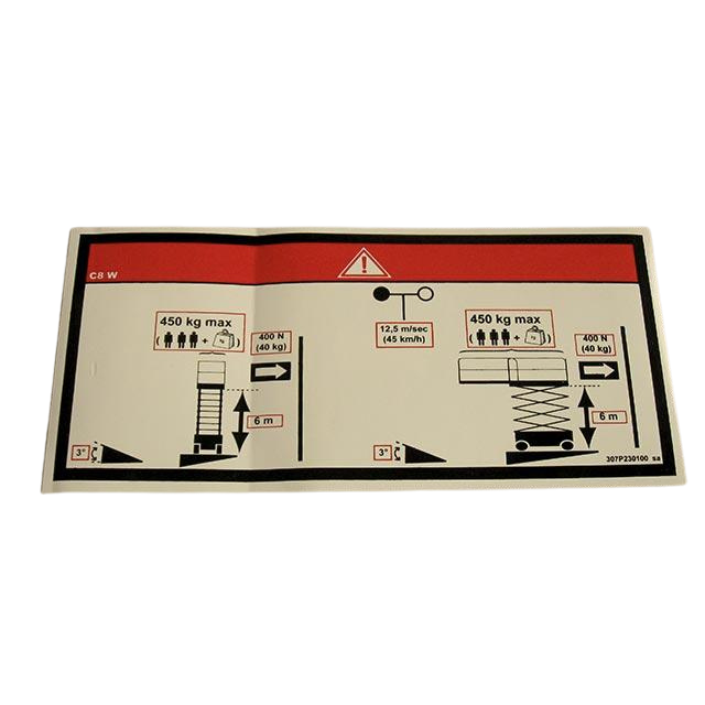 307P230100 Floor Height + Load | Genuine Haulotte