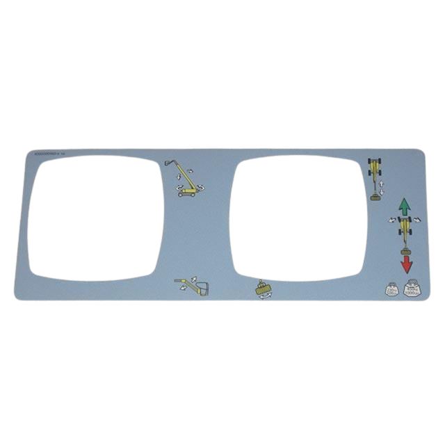 Part Number 4000000960 Basket Control Box Label fits Haulotte
