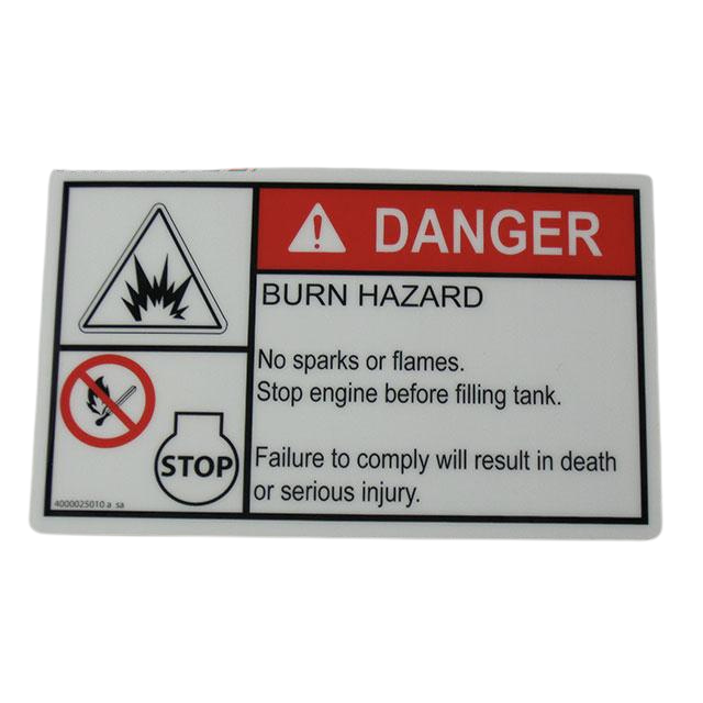 4000025010 Decal-Danger-Explosion Hazard | Genuine Haulotte