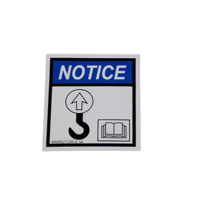 4000027330 Decal-Notice-Anchorage Point | Genuine Haulotte