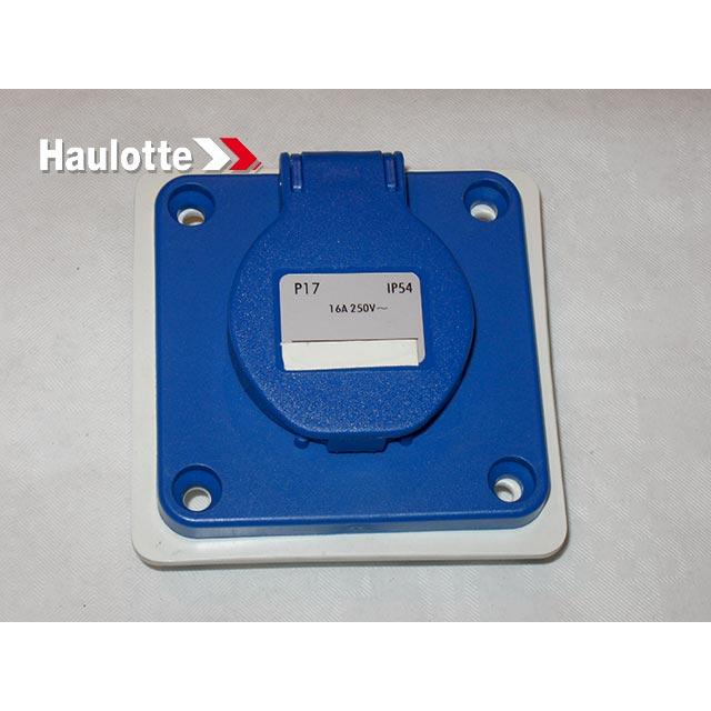 Part Number 4000089890 Plug Socket 2P+T fits Haulotte