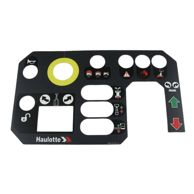 Part Number 4000137720 Upper Control Box Label, Star8-10 fits Haulotte