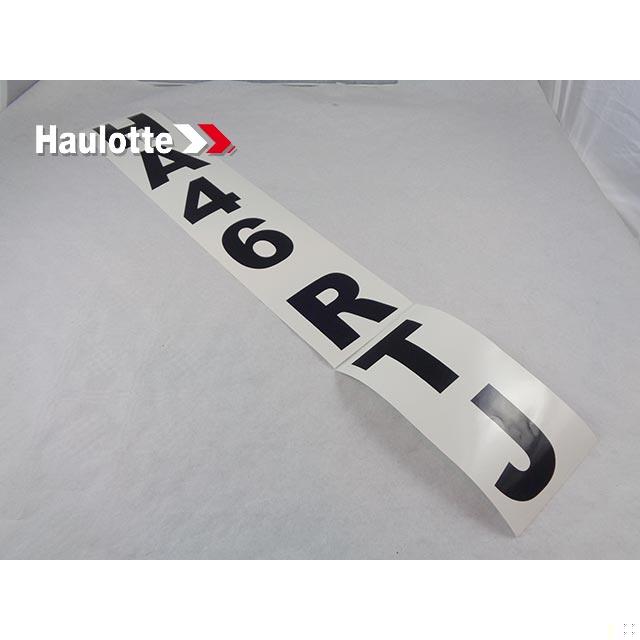 4000138150 Commercial Name Label | Genuine Haulotte