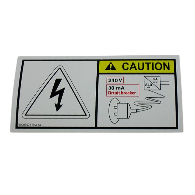 4000307410 Electrocution Risk Label | Genuine Haulotte
