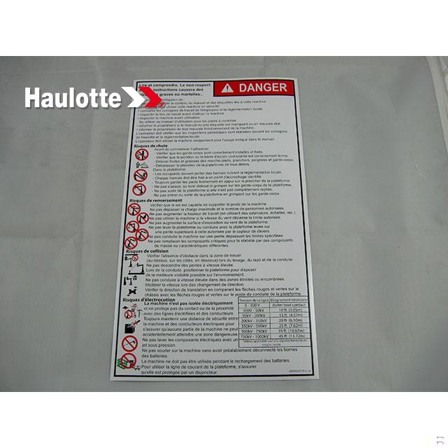 Part Number 4000326310 Troubleshooting fits Haulotte