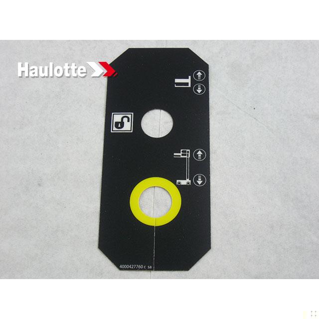 Part Number 4000427760 Upper Control Panel fits Haulotte