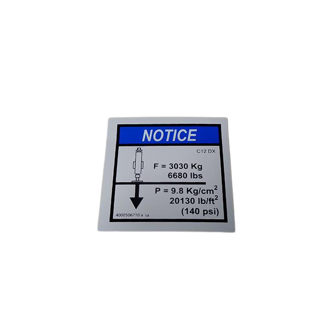 4000506710 Ground Pressure Load C12Dx C33 | Genuine Haulotte