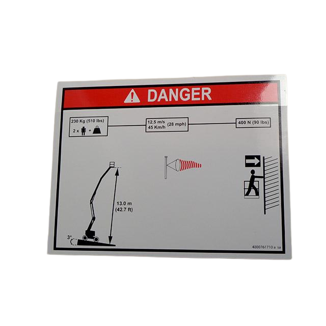 Part Number 4000761710 Load Height fits Haulotte