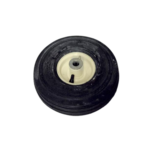A-02165 Tire/Wheel-11X4.00-4Nhs Rib Tire-4X2.25" Wheel Beige | Genuine Haulotte
