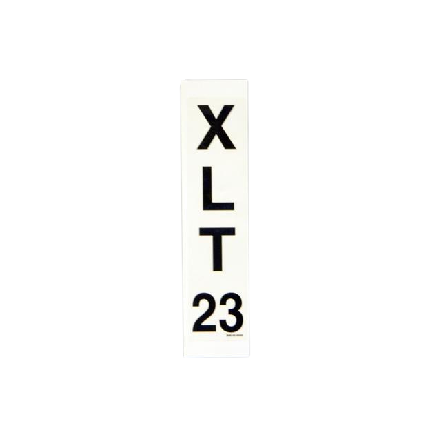 B06-00-0049 Decal-Xlt 23-Black On Clear | Genuine Haulotte