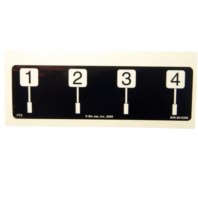 B06-00-0395 Decal-Base Control, #Id, 5Inwx | Genuine Haulotte