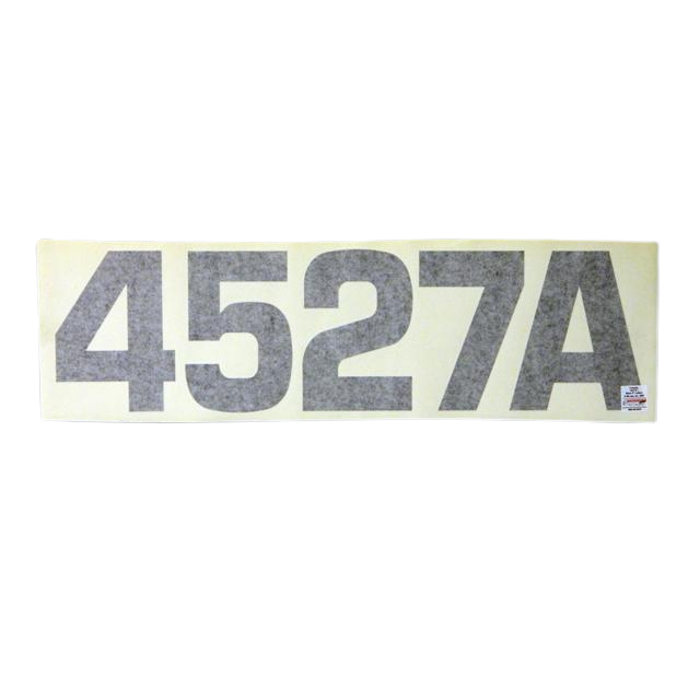 B06-00-0539 Decal-4527A-Black Clear Vinyl With Black Letters, 23In W X 6In H | Genuine Haulotte