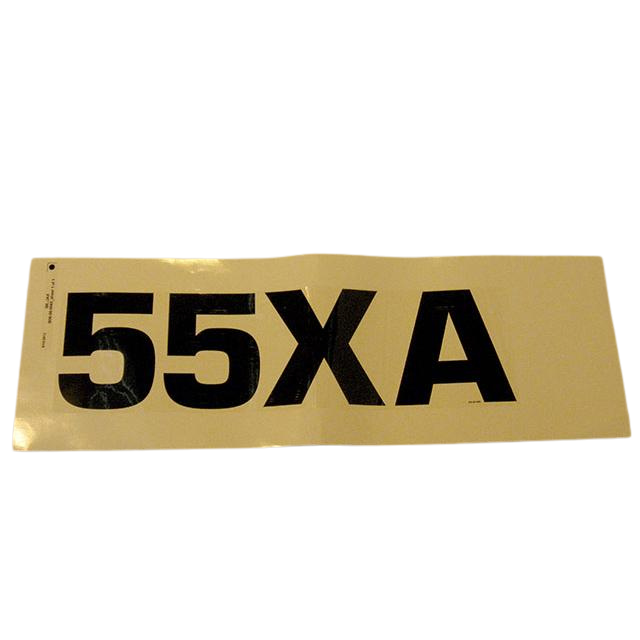 Part Number B06-00-0565 Transfer-55Xa Black Vinyl-5.85In fits Haulotte
