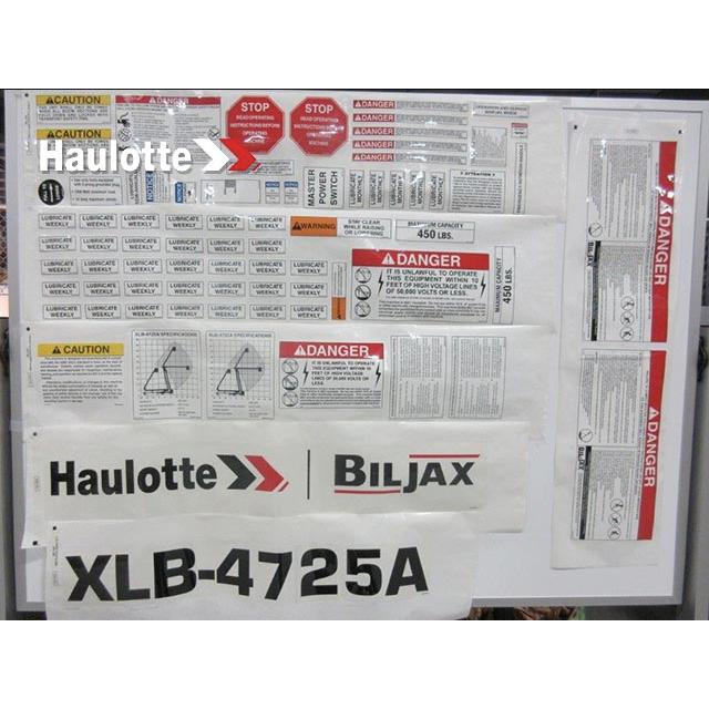 B06-01-4000 Decal Kit-4725 Dc Proportional | Genuine Haulotte