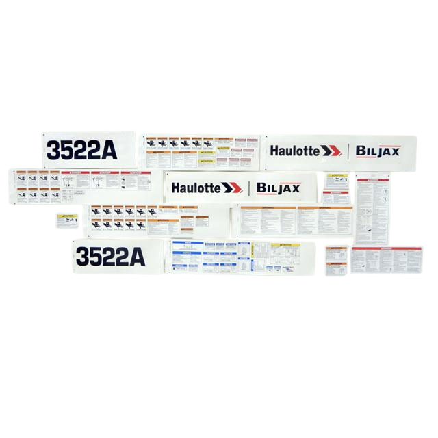B06-01-4010 Decal Kit-3522A Dc | Genuine Haulotte