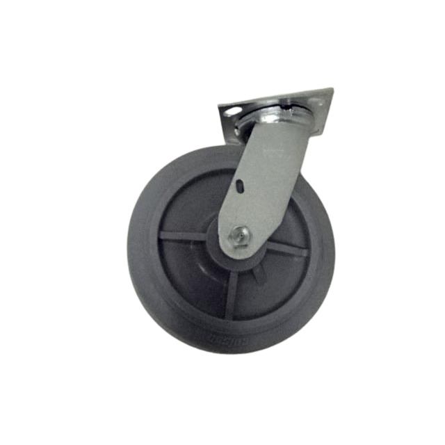 Part Number B08-01-0002 Caster-8In-Plt-Swivl-Nm Rubber fits Haulotte