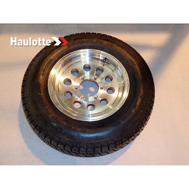 Part Number B08-02-0023 Wheel Assembly-225 75R15D/6H Alum fits Haulotte