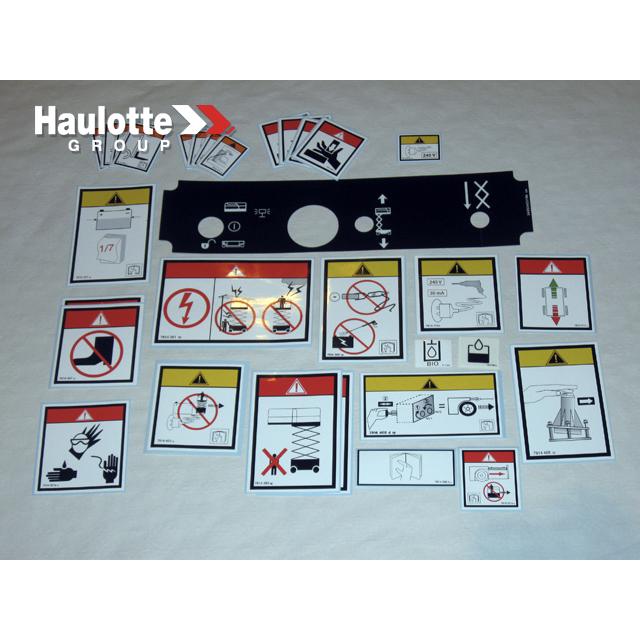 KITETIQCOMP-E Stickers Kit | Genuine Haulotte