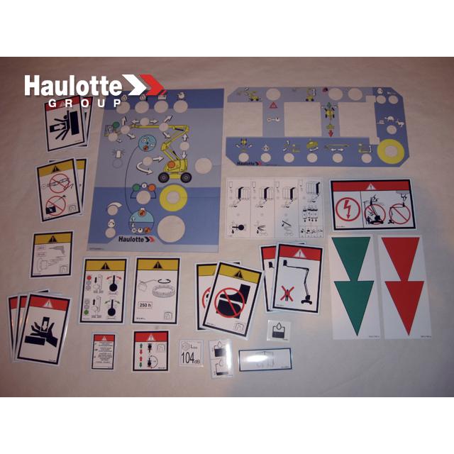 KITETIQH1618PX Stickers Kit | Genuine Haulotte