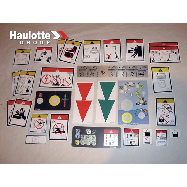 KITETIQHA12IP Stickers Kit | Genuine Haulotte