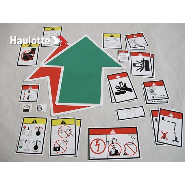KITETIQHA16X Stickers Kit | Genuine Haulotte