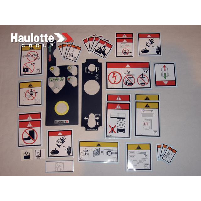 KITETIQOPTIMUM Stickers Kit | Genuine Haulotte