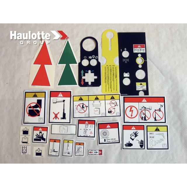 KITETIQSTAR6 Label Kit | Genuine Haulotte