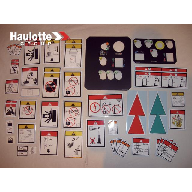 KITETIQSTAR810 Label Kit | Genuine Haulotte