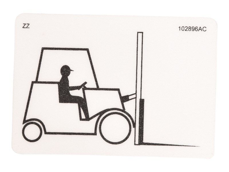 IP70148 Decal - Fork Lift Pictoral | JLG