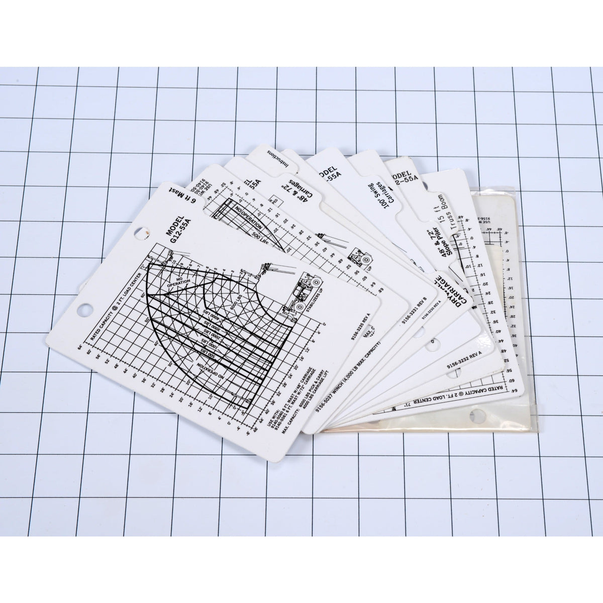 JLG 1001105326 Load, Chart Booklet - Genuine JLG Replacement Part | BHE Lift Parts
