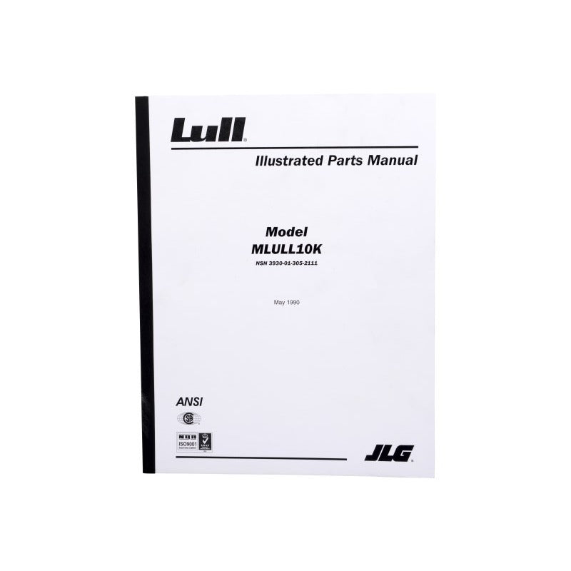 JLG 10709967 Master Parts Book, M10K (Lull #P09967) - Genuine JLG Replacement Part | BHE Lift Parts