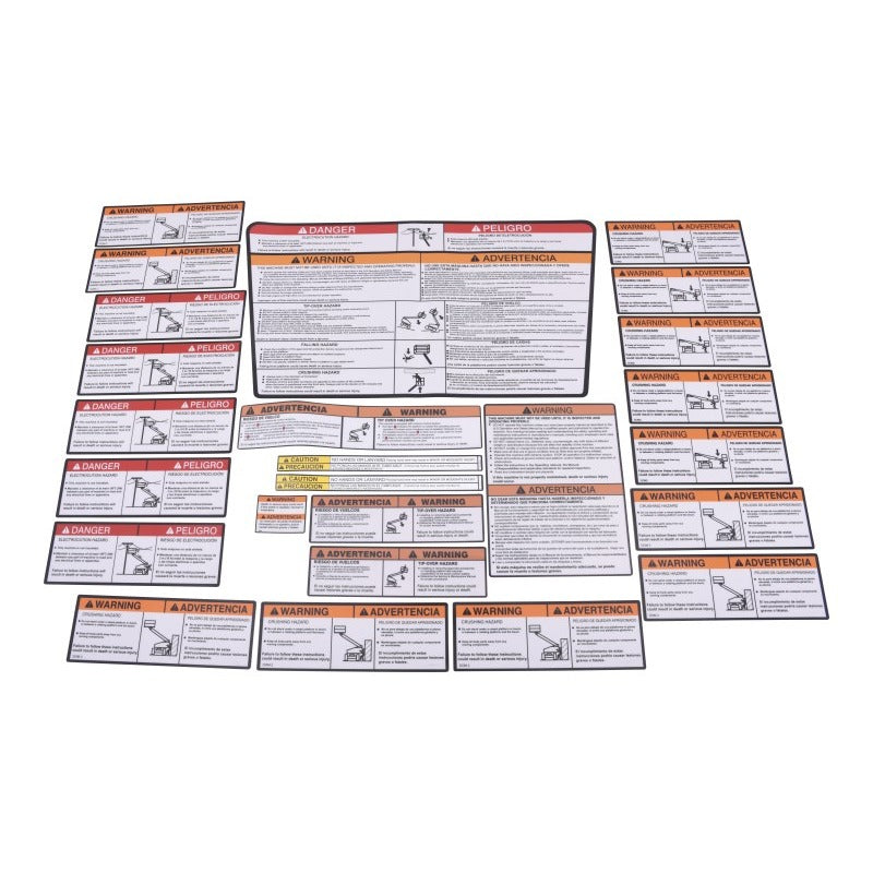 JLG 2902311 Decal Kit (Lat) - Genuine JLG Replacement Part | BHE Lift Parts